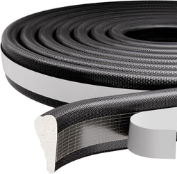 Schuimrubberen afdichtingstape, 500 cm, zwart