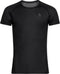 ODLO BL TOP Crew neck s/s ACTIVE F-DRY LIGHT - Actieve basislaag - Sneldrogend en geurvrij - Zwart