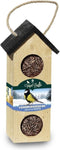 Complete Vogel-Buffet Chalet 3 Vogelvoederhuisje voor Mezen inclusief Vogelvoer