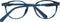 Ted Baker TB8250 50622 bril zonder sterke - Heren - Blauw