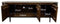 Livingfurn Noor - TV Meubel - Mangohout / Gecoat Staal - 170cm