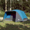 vidaXL - Gezinstent - met - luifel - 6-persoons - waterdicht - blauw
