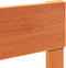 vidaXL - Bedframe - zonder - matras - massief - grenenhout - wasbruin - 100x200 - cm