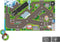 Kids Globe Verkeerskleed Vliegveld en LED lichten