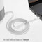 imoshion AUX Kabel - 1 meter - 3.5mm Jack Audio kabel - Male to Male - Wit