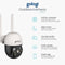 Gologi Outdoor Camera - Beveiligingscamera met nachtzicht - 3MP - IP65 Waterproof - Two-way audio - Wit Zwart
