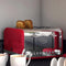 Swan Retro 19020 - Broodrooster 4 Sneden - Ontdooi- en opwarmfunctie - Rood