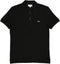 Lacoste Heren Poloshirt - M - Katoen - Zwart