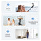 Selfie Stick Tripod - 2-in-1 - Draadloze afstandsbediening - Grijs