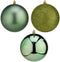 Set kerstballen 15 x 16 x 15 cm Groen (4 Stuks)