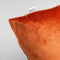 Dutch Decor SKY - Kussenhoes velvet 45x45 cm - Potters Clay - oranje - met rits