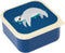 Rex school set met Drinkfles en Snackdoosjes (3 stuks) - Luiaard - Blauw