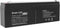 Green Cell AGM18 - Accu 12V 2,3Ah VRLA/AGM - 179x35x66mm