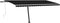 vidaXL - Luifel - handmatig - uittrekbaar - met - LED - 500x350 - cm - antracietkleur
