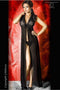 CHILIROSE - CR3275 LONG BLACK BABYDOLL S/M