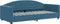 vidaXL - Slaapbank - 90x200 - cm - fluweel - blauw