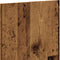 vidaXL - Hoofdbord - wandmodel - 240x1,5x80 - cm - bewerkt - hout - oud - houtkleurig