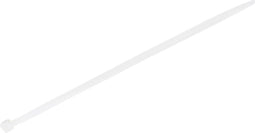TRU COMPONENTS 1578035 Kabelbinder 250 mm 5.20 mm Wit Hittegestabiliseerd 100 stuk(s)