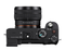 SONY Alpha A7C Zwart + 28-60MM f/4-5.6 OSS