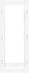 vidaXL - Haardhoutrek - 41x25x100 - cm - massief - grenenhout - wit