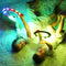 Flying Ring - 16 miljoen kleuren RGB of 12 LED, superhelder, verloren modus, automatisch oplichtend,