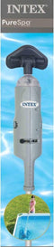 Intex 28620NP - Oplaadbare zwembadstofzuiger - Lichtgewicht met telescoopstang - Grijs