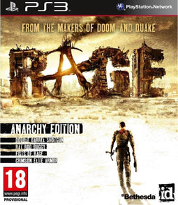 Rage - Anarchy Edition - PS3 - Incomplete zonder Anarchy DLC