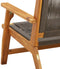 vidaXL - Tuinstoelen - 2 - stuks - Grijs - 67x77x73 - cm - Massief - Acaciahout