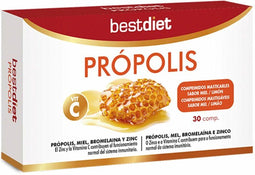Tablets Best Diet Propolis Honey Lemon (30 tablets)