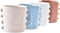 Grondlegger DKD Home Decor Gezicht Keramiek (15 x 13 x 12,5 cm) (4 Stuks)
