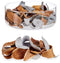 Decoratieve Bloemen Natuurlijk Bruin 9 x 27 x 9 cm (12 Stuks)