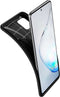 Spigen Galaxy Note 10 Lite - Rugged Armor Backcover - Mil-grade met Air Cushion Technology - Matt Black