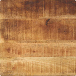vidaXL - Tafelblad - vierkant - 50x50x3,8 - cm - massief - ruw - mangohout