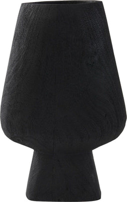 Light & Living Vaas Sedilo - Zwart - 26x10x40cm - Modern