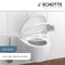SCHÜTTE MAGIC LIGHT - WC-Bril - Duroplast - Soft Close - Afklikbaar - RVS-Scharnieren - Belastbaar tot 175 kg - Multi kleuren