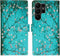 iMoshion Hoesje Geschikt voor Samsung Galaxy S23 Ultra Hoesje Met Pasjeshouder - iMoshion Design Softcase Bookcase - Zwart / Blossom