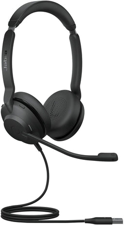 Jabra Evolve2 30 - On-Ear Headset - USB-A-/USB-C-connectiviteit - Zwart