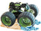 Exost RC Rhino Wave - Amfibie Monstertruck 1:8 - 30 km/u snelheid - Zwart/Groen
