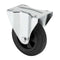 Rueda Ruedas Alex Zwart Rubber Poliamix Ø 10 cm 80 kg