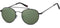 Montana S91C - Zonnebril - Aviator model -Zwart metaal- Lensbreedte 52 mm