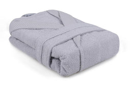 capa home comfortabele badjas - grijs - maat S