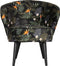 WOOOD Bo Fauteuil - Velvet - Bloem Print - 71x69x76