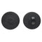 WC-slot Toiletslot Badkamerslot Garnituur - Mat zwart - RVS - 8mm