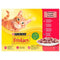 Kattenvoer Purina Friskies Mix Kip Kalfsvlees Lam Eend 12 x 85 g