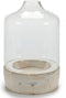 Kaarshouder Transparant Steen Kristal 15,2 x 22,5 x 15,2 cm (8 Stuks)