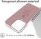 iMoshion Hoesje Geschikt voor iPhone 14 Pro Hoesje Siliconen - iMoshion Design hoesje - Roze / Floral Pink