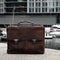DSTRCT Wall Street A4 Laptoptas - 15,4 inch - 100% Echt Nappa Leer - Bruin