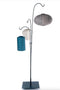 Lumiz Terras Standaard - Solar Tuinverlichting - Tuinverlichting op zonne energie - Hanglamp - Decoratie - Tuinlampjes - Tuinverlichting op zonneenergie - Zwart Metaal - 192 cm