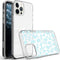iMoshion Hoesje Geschikt voor iPhone 12 Pro / 12 Hoesje Siliconen - iMoshion Design hoesje - Blauw / Transparant / Design Leopard Blue