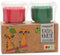 Neogrün Bio Easy Knete Vegan Set set Suri Rood Groen